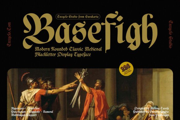 Basefigh: A Medieval Font for Modern Campaigns
