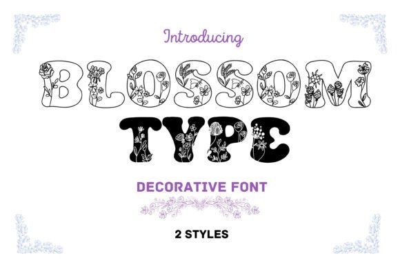 Blossomtype: A Whimsical Font for Business Beauty