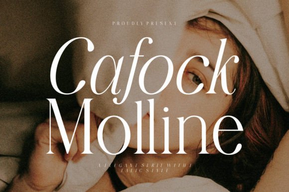 Cafock Molline: A Stylish Serif Font