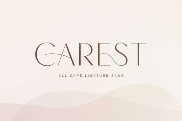 Carest: A Modern Font for Professional Branding