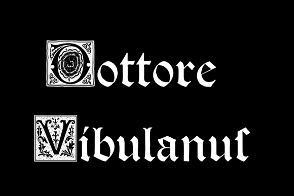 Dottore Vibulanus: A Font That Elevates Business