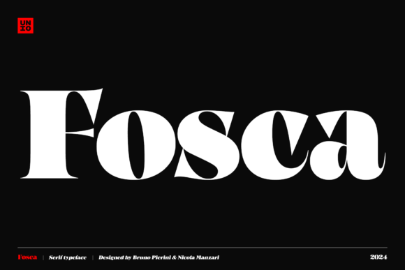 Fosca: A Bold Serif Font for Business