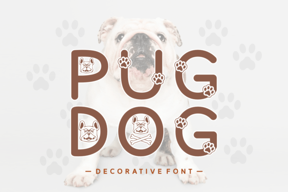 French Bulldog Font for Business Style