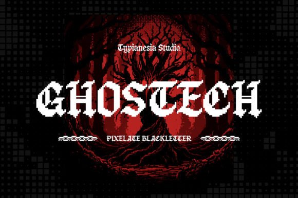 Ghostech: A Bold Blackletter for Designers
