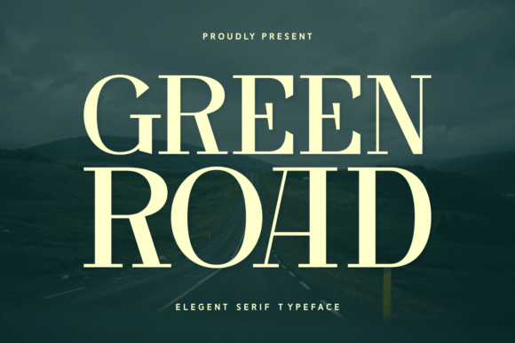 Green Road Font for Creative Projects