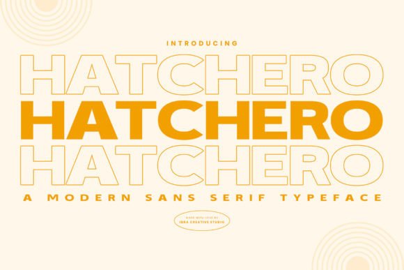 Hatchero: A Modern Typeface for Web Design