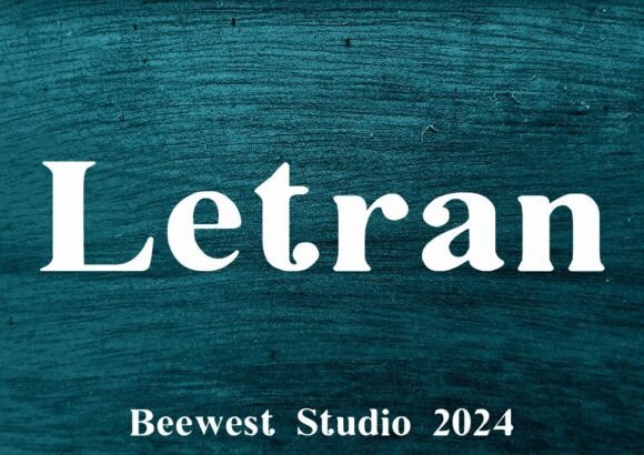 Letran: A Bold Serif Font for Web Design