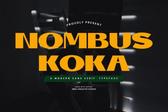 Nombus Koka: A Modern Sans Serif for Clean Design