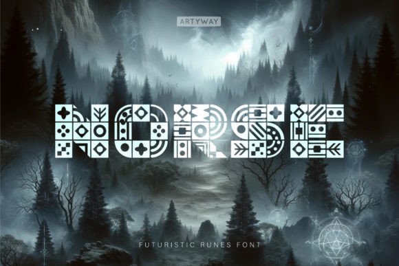 Norse Ancient Alphabet Font