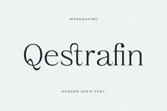 Qestrafin: Elegant Serif for Impactful Campaigns