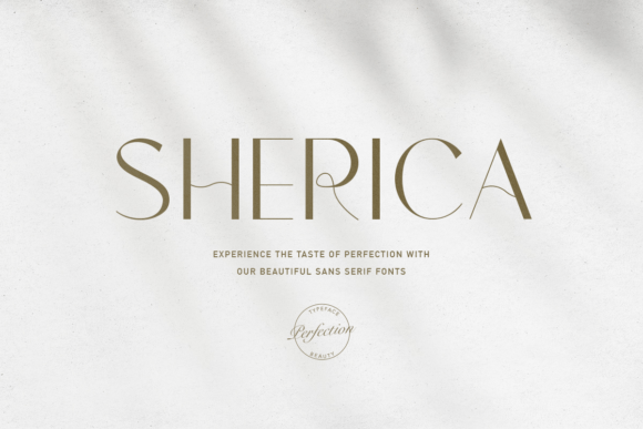 Sherica: A Modern Sans Serif for Web Design
