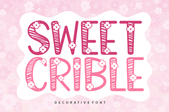 Sweet Crible Font for Creative Makers