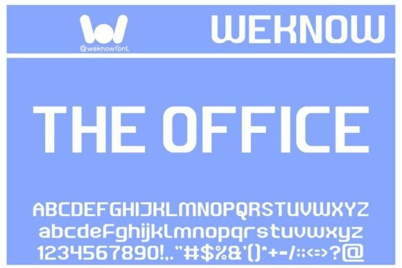 The Office Font