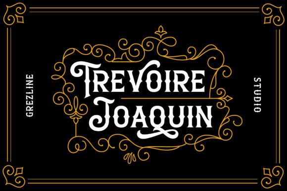 Trevoire Joaquin Font for Branding